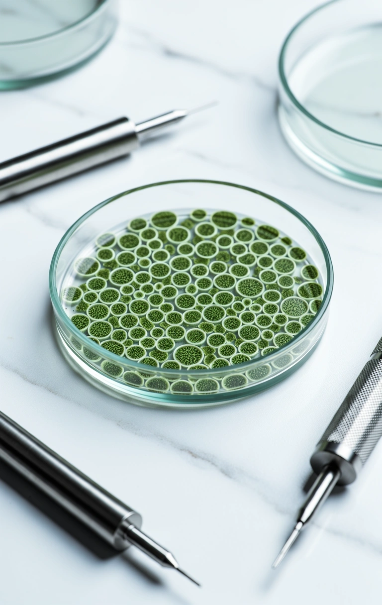 Microscopic cell structure analysis